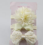 3Pcs Baby Elastic flower headband - shop.livefree.co.uk