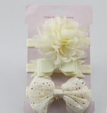 3Pcs Baby Elastic flower headband - shop.livefree.co.uk