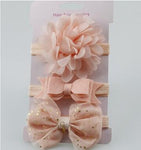 3Pcs Baby Elastic flower headband - shop.livefree.co.uk