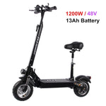 FLJ Electric Scooter for Adult with Foldable Seat - shop.livefree.co.uk