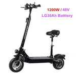 FLJ Electric Scooter for Adult with Foldable Seat - shop.livefree.co.uk