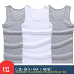 Hot Sale 3pcs / 100% Cotton Mens Sleeveless - shop.livefree.co.uk