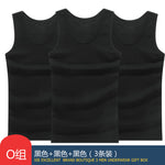 Hot Sale 3pcs / 100% Cotton Mens Sleeveless - shop.livefree.co.uk