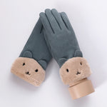 Cahsmere Driving Gloves with Touch-Screen Tips - shop.livefree.co.uk