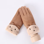 Cahsmere Driving Gloves with Touch-Screen Tips - shop.livefree.co.uk