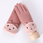 Cahsmere Driving Gloves with Touch-Screen Tips - shop.livefree.co.uk