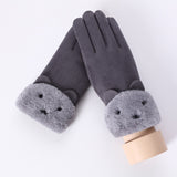 Cahsmere Driving Gloves with Touch-Screen Tips - shop.livefree.co.uk