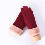 Cahsmere Driving Gloves with Touch-Screen Tips - shop.livefree.co.uk