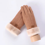 Cahsmere Driving Gloves with Touch-Screen Tips - shop.livefree.co.uk