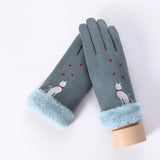 Cahsmere Driving Gloves with Touch-Screen Tips - shop.livefree.co.uk