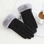 Cahsmere Driving Gloves with Touch-Screen Tips - shop.livefree.co.uk