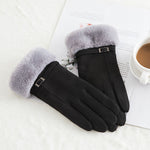 Cahsmere Driving Gloves with Touch-Screen Tips - shop.livefree.co.uk