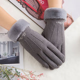 Cahsmere Driving Gloves with Touch-Screen Tips - shop.livefree.co.uk