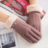 Cahsmere Driving Gloves with Touch-Screen Tips - shop.livefree.co.uk