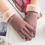 Cahsmere Driving Gloves with Touch-Screen Tips - shop.livefree.co.uk