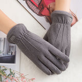 Cahsmere Driving Gloves with Touch-Screen Tips - shop.livefree.co.uk