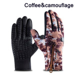 Winter Warm Ski Mens Gloves Women Cycling Touch Screen Waterproof Splash-proof Windproof Fashion Black Gloves Ladies Non-Slip - shop.livefree.co.uk