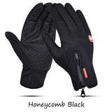 Winter Warm Ski Mens Gloves Women Cycling Touch Screen Waterproof Splash-proof Windproof Fashion Black Gloves Ladies Non-Slip - shop.livefree.co.uk