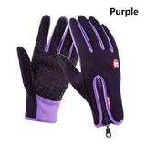 Winter Warm Ski Mens Gloves Women Cycling Touch Screen Waterproof Splash-proof Windproof Fashion Black Gloves Ladies Non-Slip - shop.livefree.co.uk