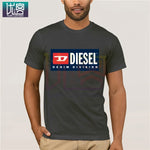 DIESEL New Fashion T-Shirt New Brand Shirt Printed T-Shirt Men's Slim Short Sleeve Shirt Custom Men's Fun Shirt for Men Tops - shop.livefree.co.uk