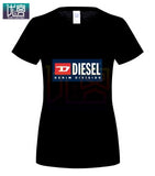 DIESEL New Fashion T-Shirt New Brand Shirt Printed T-Shirt Men's Slim Short Sleeve Shirt Custom Men's Fun Shirt for Men Tops - shop.livefree.co.uk