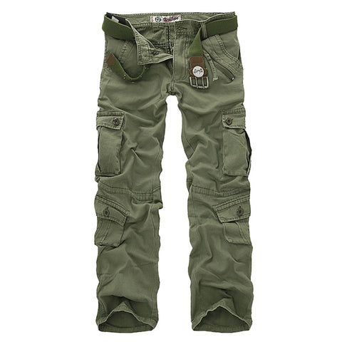 Hot sale free shipping men cargo pants camouflage  trousers military pants for man 7 colors - shop.livefree.co.uk