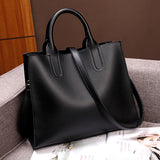 Sales Promotion!Casual Women Genuine Leather Bag Big Women Shoulder Bags Luxury Messenger Bags handbag Female High Quality Tote - shop.livefree.co.uk