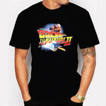 Back To The Future Tshirt Luminous T Shirt camiseta Summer Short Sleeve T Shirts back to future Tee Tops Streetwear T-shirts 4XL - shop.livefree.co.uk