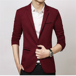 FGKKS New Arrival Luxury Men Blazer New Spring Fashion Brand Slim Fit Men Suit Terno Masculino Blazers Men - shop.livefree.co.uk