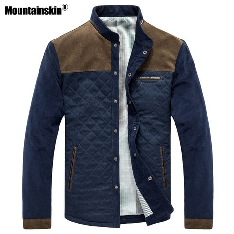 Mountainskin Spring Autumn Men's Jacket Baseball Uniform Slim Casual Coat Mens Brand Clothing Fashion Coats Male Outerwear SA507 - shop.livefree.co.uk