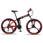 Wolf's Fang Folding Mountain bike with  21 speed & 26" inch Wheels - shop.livefree.co.uk