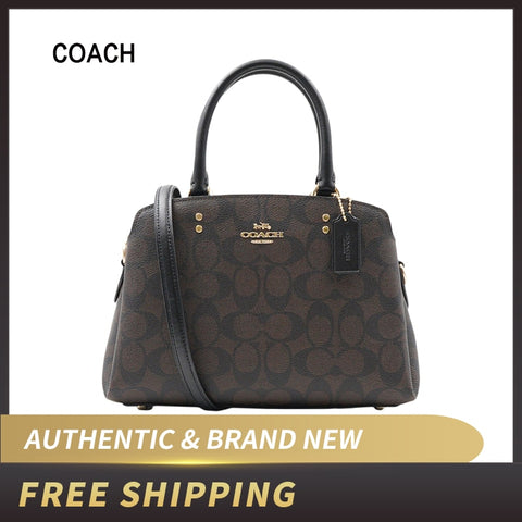 Authentic Original & Brand New Coach Signature Mini Lillie Carryall Bag 91494 Women's Bag - shop.livefree.co.uk