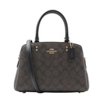 Authentic Original & Brand New Coach Signature Mini Lillie Carryall Bag 91494 Women's Bag - shop.livefree.co.uk