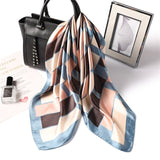 Fashion Plaid Print Kerchief - shop.livefree.co.uk