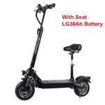 FLJ 2400W Adult Electric Scooter with seat foldable hoverboard fat tire electric kick scooter e scooter - shop.livefree.co.uk