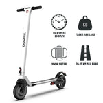 iScooter Foldable E-Scooter with Brake Display Screen LED Light - shop.livefree.co.uk