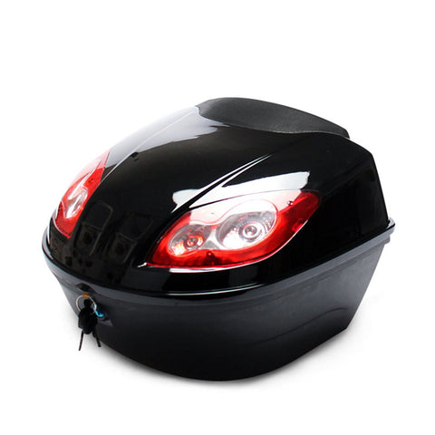 E-Bike Top Hard Storage Case with Reflective Lamp - shop.livefree.co.uk