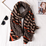 Luxury Brand 2021 Cotton Scarf Women Large Shawls Pashmina Hijab Foulard Echarpe Design Print Lady Beach Stole Head Scarves