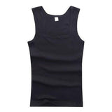 Men&#39;s Casual Tank Summer High Quality Bodybuilding Fitness Muscle  Singlet Man&#39;s Clothes  Sleeveless Slim Fit Vest