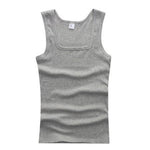 Men&#39;s Casual Tank Summer High Quality Bodybuilding Fitness Muscle  Singlet Man&#39;s Clothes  Sleeveless Slim Fit Vest