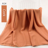 good stitching stitch plain high quality premium heavy Chiffon hijab scarf Malaysian Women's scarves hijabs long shawl shawls