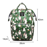 Christmas Fashion Mummy Maternity Nappy Bag Brand Large Capacity Baby Bag Travel Backpack Designer Nursing Bag for Baby Care