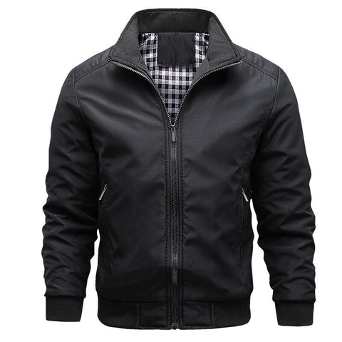 Thick Jacket Outdoor Jaket Motor Men's Winter Cardigan Zipper Jacket Windproof And Rainproof Clip Overcoming
