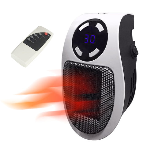 Mini 500W Portable Electric Heater Home Office Small Sun Remote Control Quick Heater 220V Radiator Warm Heater Electric Warm Air