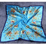 Fashion Design Square Silk Scarf - shop.livefree.co.uk